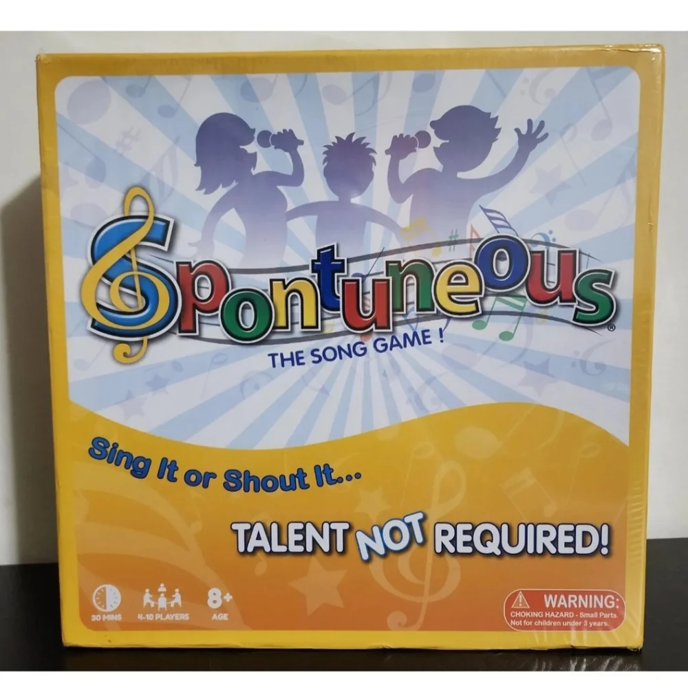 New Spontuneous The Party Song Game